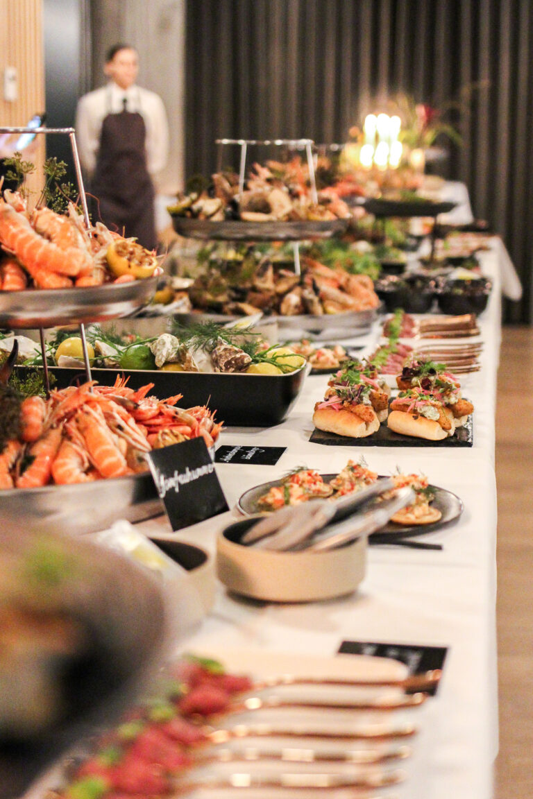 Den store fiske- og skaldyrsbuffet